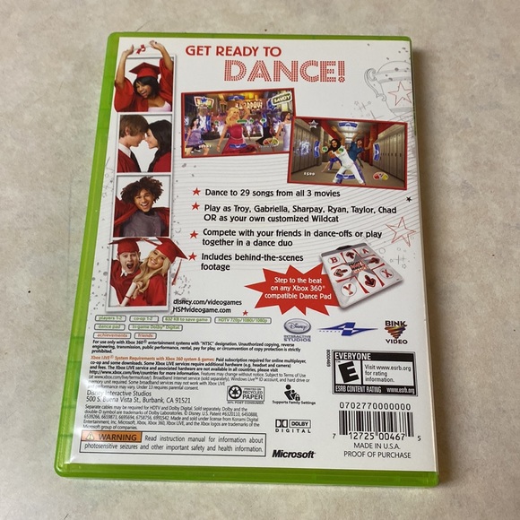 Xbox 360 life high school musical three Senior year dance - Picture 2 of 4